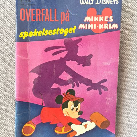 DISNEY. MIKKES MINI-KRIM. OVERFALL PÅ SPØKELSESTOGET