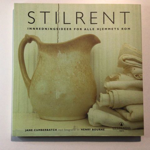 Bok - Stillrent Innredningsrider For Alle Hjemmets Rom av  Jane Cumberbatch