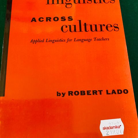 Linguistics across Cultures av Robert Lado