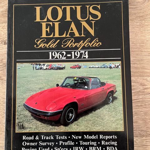 Lotus Elan 1962-1974 bok