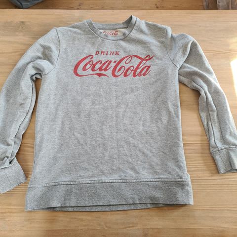 Coca Cola genser, grå (jack and jones)