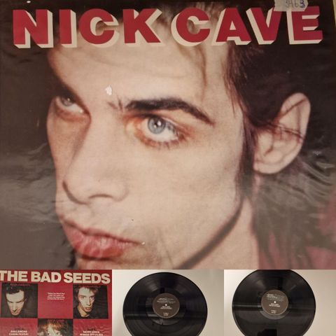 NICK CAVE/FROM HER TO ETERNITY 1984 - VINTAGE/RETRO LP-VINYL (ALBUM)