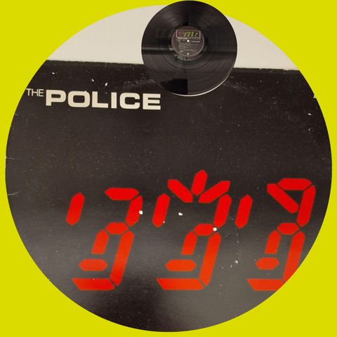 POLICE/GHOST IN THE MACHINE 1981 - VINTAGE/RETRO LP-VINYL (ALBUM)