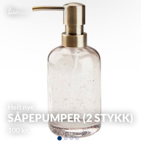 Såpepumper (3 stykk)