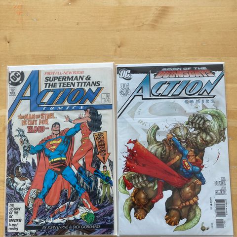 DC Action Comics Superman#584-904(01/87-10/11)