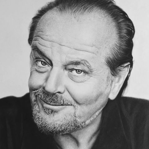 Gicléetrykk av  "Jack Nicholson"