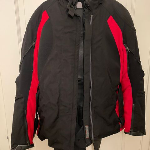 MC klær skinn/Goretex 48/52 Dainese/Frank Thomas