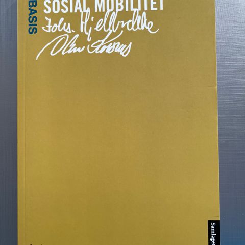 Sosial mobilitet, studiebok