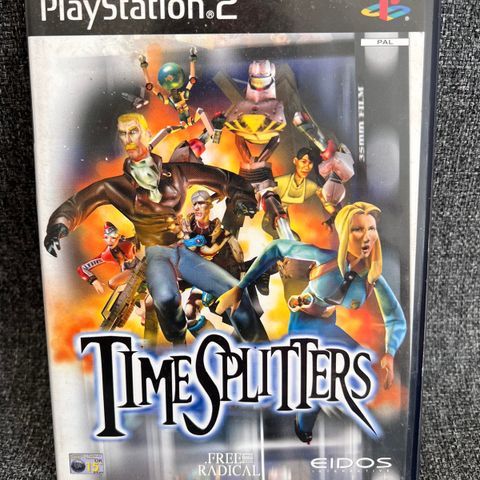 Playstation 2 spill: Time splitters
