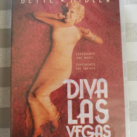 Bette Midler - Diva Las Vegas (DVD 1997, i plast)