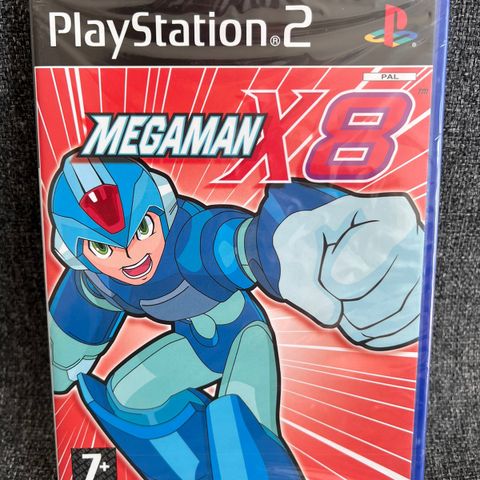 Playstation 2 spill: Megaman X8 (helt ny)