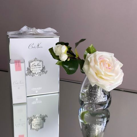 Perfyme blomster / glass vase / gave