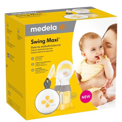 Medela Swing Maxi Dobbel Elektrisk Brystpumpe