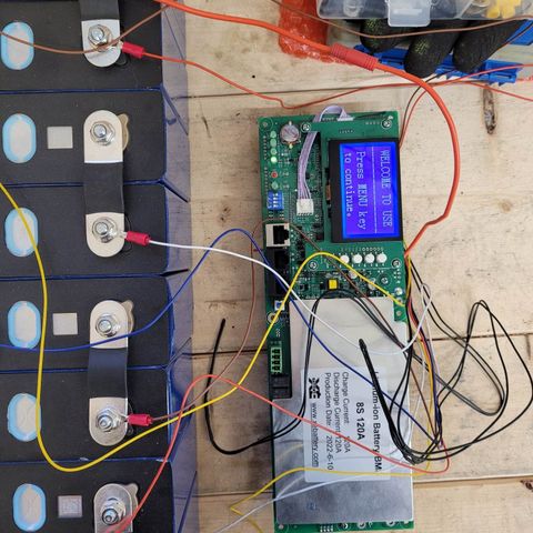 Seplos 100A 48V Batteristyringsystem for Li-ion