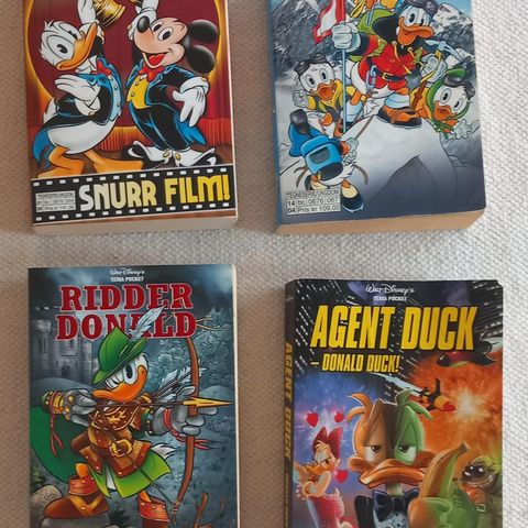 Donald Duck tema pocket verdt 400kr+