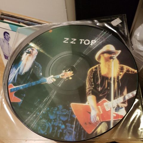 ZZ Top interview picture disc