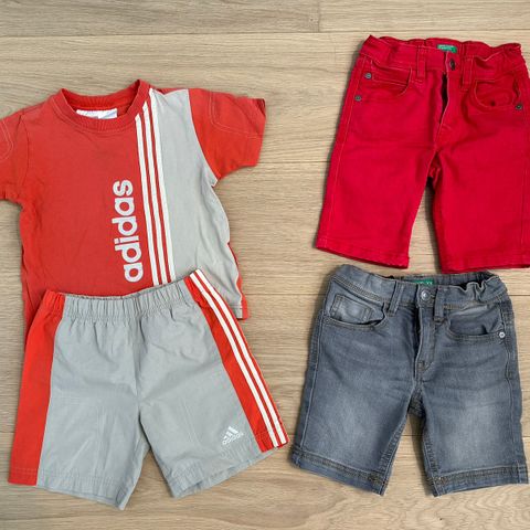 Sommerklær til gutt - Adidas & Benetton