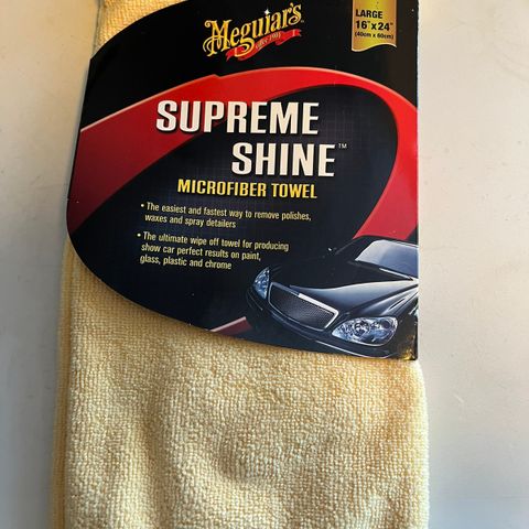 Meguiars Supreme Shine Wipe Mikrofiber til polish