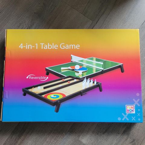 4 in 1 table game