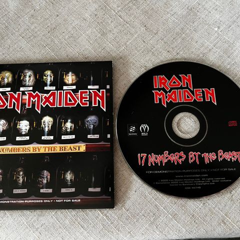 Iron Maiden 17 Numbers by the Beast promo
