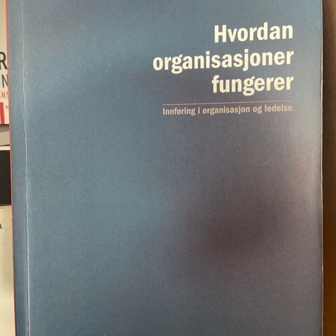 Hvordan organisasjoner fungerer?