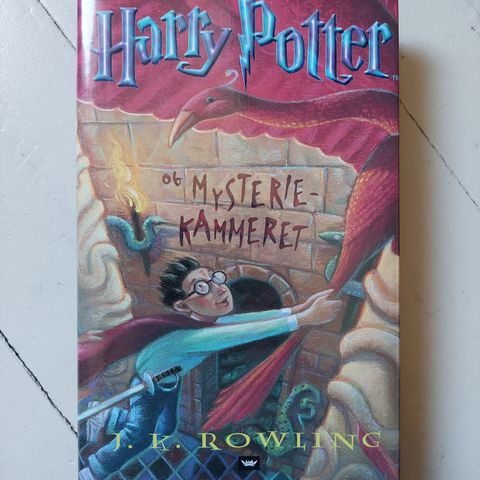 Harry Poter og Mysterie kammeret 120,-kr