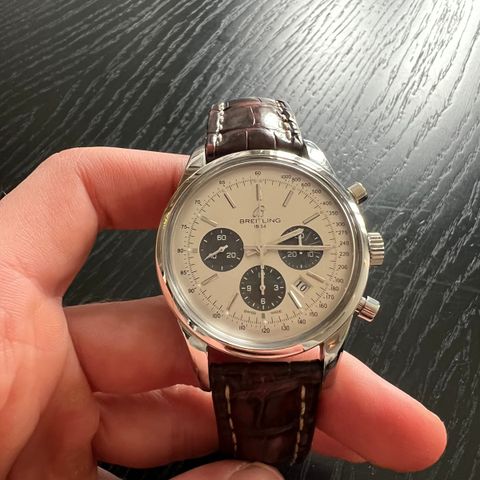 Breitling Transocean Chronograph - lite brukt