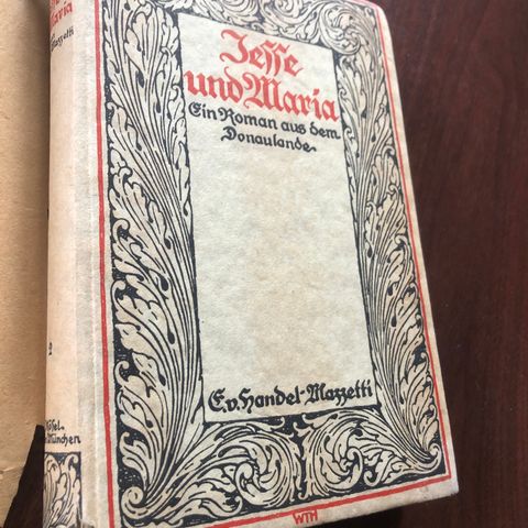 Tysk bok fra 1920