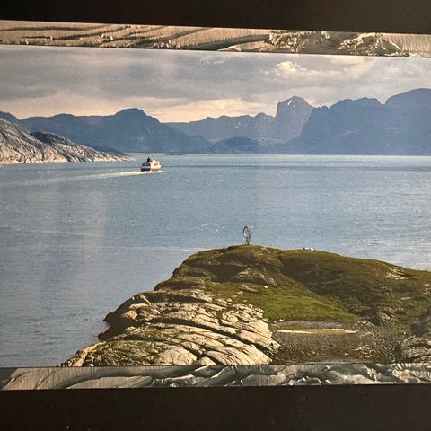 Hurtigruten ved Polarsirkelen, ubrukt (2338 E)