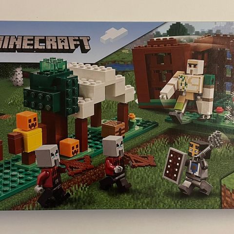 LEGO Minecraft The Pillager Outpost 21159 8+
