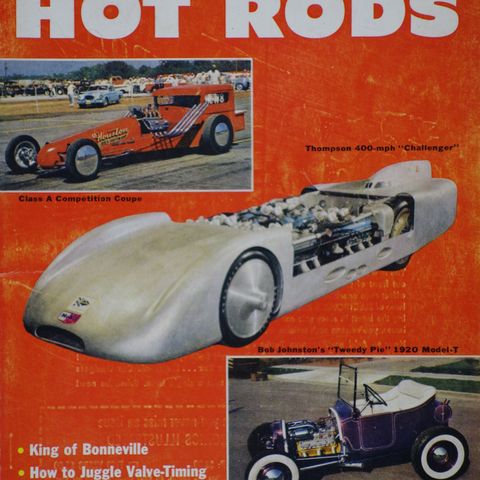 Griffith Borgeson on HOT RODS 1959 Fawcett  bok