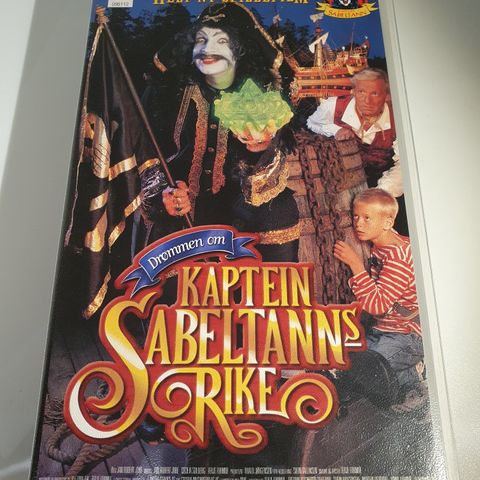 Kaptein Sabeltanns rike. Vhs