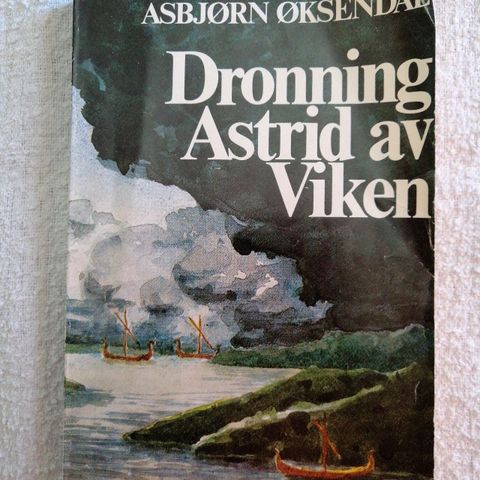 Historisk roman. "Dronning Astrid av Viken."