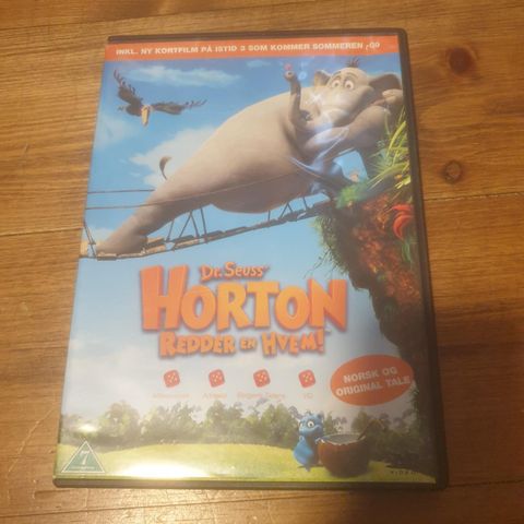 Dvd - Horton redde  en hvem