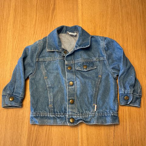 Denim jakke str 86