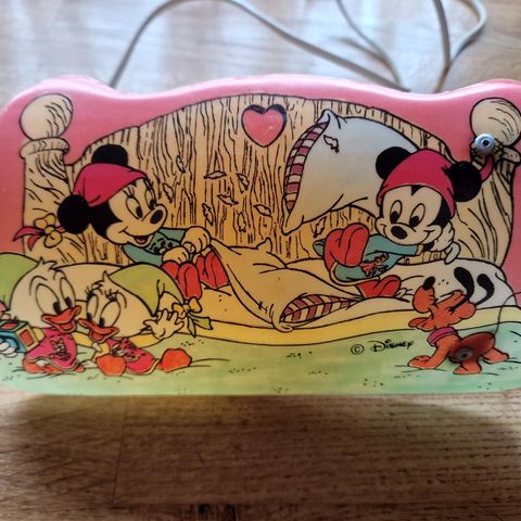 Retro Disney vegglampe