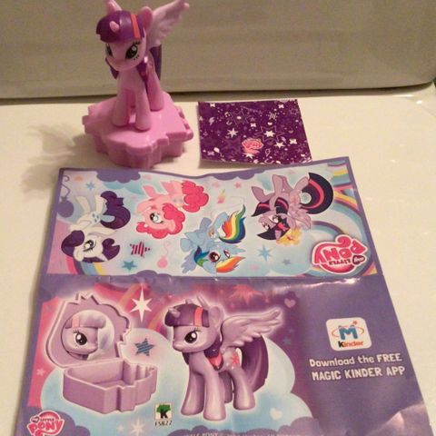 My Little Pony fra Maxi-Kinderegg sjokolade