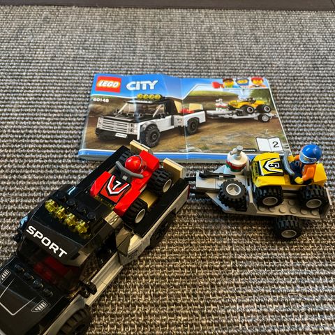 Ubrukt Lego til salgs. Kun bygget den