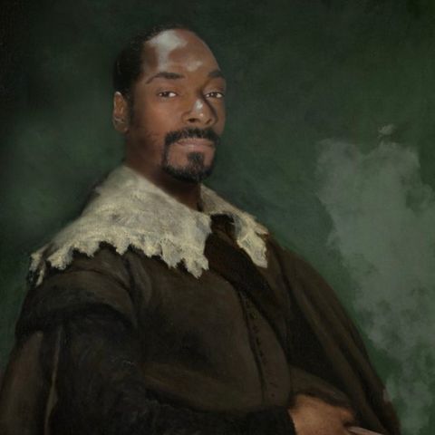 “King Snoop” / Teejo - Kunst Snoop Dogg Canvas Art Print - Signert og Nummerert