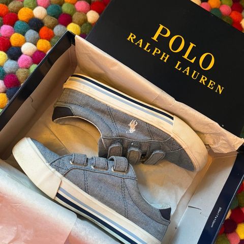 Polo Ralph Lauren sko- 30, svært lite brukt!