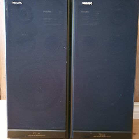 Philips FB290 three way hifi speaker system