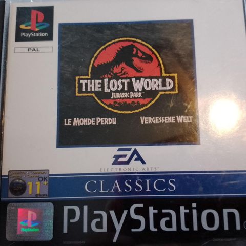 Jurassic park.the lost world.playstation 1.