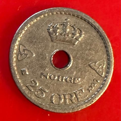 25 øre 1927 (2301 Å)
