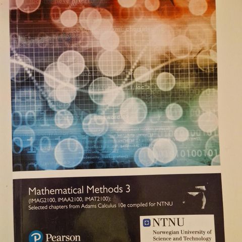 Mathematical Methods 3