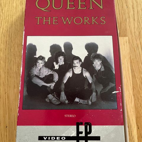 VHS: Queen «The Works - Video EP» (EMI)