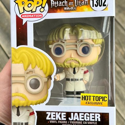 Funko Pop! Zeke Jaeger | Attack on Titan (1302) Excl. to Hot Topic