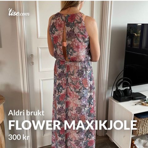 Flower Maxikjole