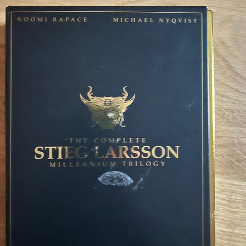 Stieg Larsson triologien på DVD