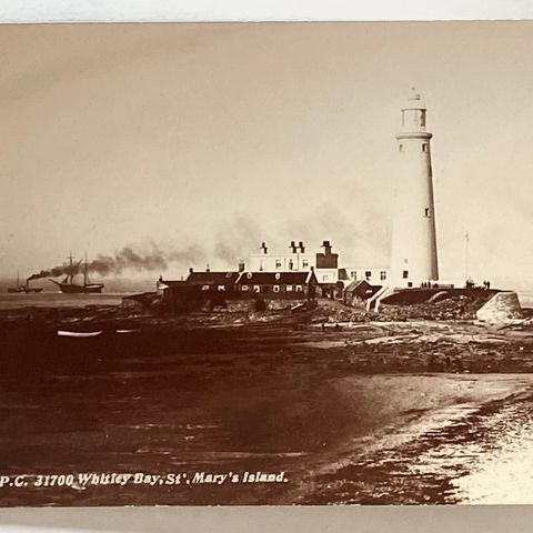 England Postkort   St. Mary's Island, Kent   Ikke postgått, men påskrevet