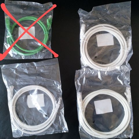 Nettverkskabel (Ethernet/Lan), kabel
